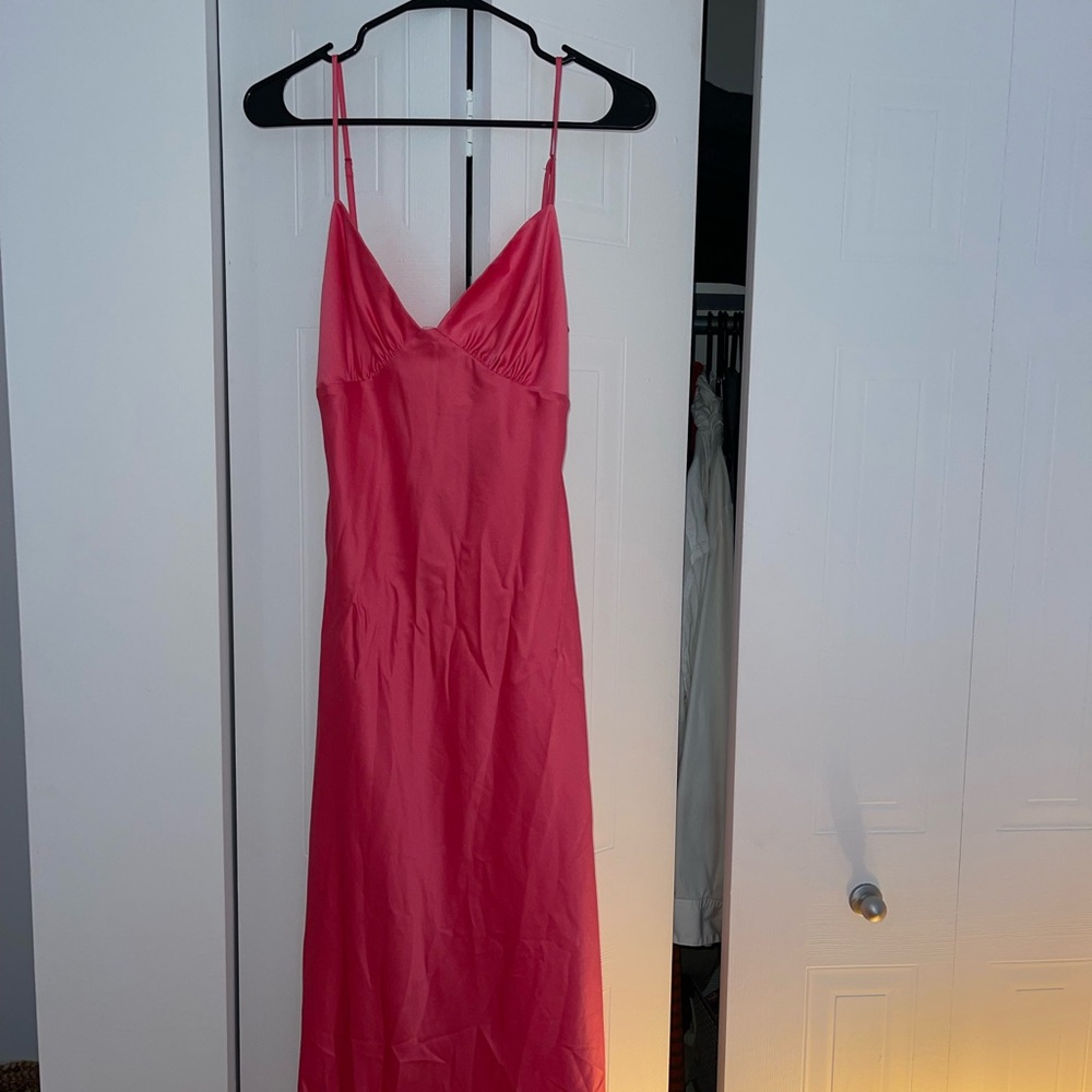 Dynamite Pink Slip Dress